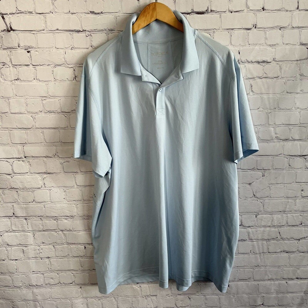 Bonobos Golf Polo Shirt Standard Fit Men’s Size XXL Baby Blue